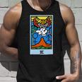 Wait Is This Pixel Art Tarot Yellow - Major Arcana The Lovers Design For Stickers And Unisex Tank Top Gifts for Him