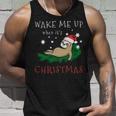 Wake Me Up When Its Christmas 820 Shirt Unisex Tank Top Gifts for Him