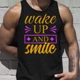 Wake Up And Smile 771 Trending Shirt Unisex Tank Top Gifts for Him