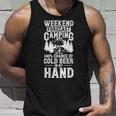 Weekend Forecast Camping With A Chance Active 24 Shirt Unisex Tank Top Gifts for Him