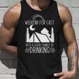 Weekend Forecast Camping With A Good 17 Shirt Unisex Tank Top Gifts for Him