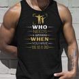 Who Needs A Superhero When You Have You As A Dad Unisex Tank Top Gifts for Him