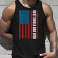Womens Us Flag Best Single Dad Ever 4Th Of July American Patriotic Unisex Tank Top Gifts for Him