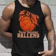 Womens Vintage Busy Raising Ballers Basketball Player Mother 92 Basketball Unisex Tank Top Gifts for Him