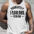 Absolutely Fabulous Darling Unisex Tank Top Gifts for Him