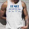 Be Nice Get Lots Of Sleep Drink Plenty Of Water Unisex Tank Top Gifts for Him