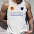 Beijing Soccer Jersey Tee Flag Football Unisex Tank Top Gifts for Him