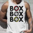 Box Box Box F1 Tyre Compound Design V2 Unisex Tank Top Gifts for Him