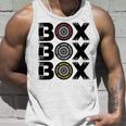 Box Box Box F1 Tyre Compound V2 Design Unisex Tank Top Gifts for Him