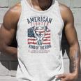Boxer Graphic With Belt Gloves & American Flag Distressed Unisex Tank Top Gifts for Him