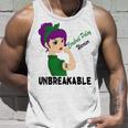 Cerebral Palsy Warrior Strong Women Green Ribbon Cerebral Palsy Cerebral Palsy Awareness Unisex Tank Top Gifts for Him