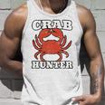Crab Hunter Seafood Hunting Crabbing Lover Claws Shellfish Unisex Tank Top Gifts for Him