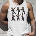 Dancing Abraham Lincoln 4Th Of July Boys Girls Kids Unisex Tank Top Gifts for Him