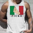 Ficko Italian Hand Sign Unisex Tank Top Gifts for Him