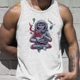 Funny Astronaut Monkey Ramen V2 Unisex Tank Top Gifts for Him