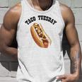 Funny Hilarious Fun Taco Tuesday Hotdog Hot Dog Unisex Tank Top Gifts for Him Funny Hilarious Fun Taco Tuesday Hotdog Hot Dog Unisex Tank Top Gifts for Him