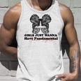 Girls Just Wanna Have Fundamental Human Rights Funny V5 Unisex Tank Top Gifts for Him