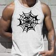 Halloween Spider Web Pattern Unisex Tank Top Gifts for Him