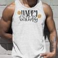 Happy Beautiful Birthday With Balloons Unisex Tank Top Gifts for Him