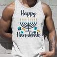 Happy Hanukkah Chanukah Pajama 893 Shirt Unisex Tank Top Gifts for Him