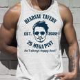 Hearsay Tavern Est 2022 Mega Pint Isnt Always Happy Hour Unisex Tank Top Gifts for Him