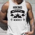 Hiking Keeps Memories Gifts For Who Loves Hiking Hunting V2 Unisex Tank Top Gifts for Him