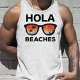 Hola Beaches Funny V2 Unisex Tank Top Gifts for Him