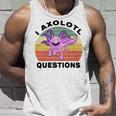 I Axlotl Questions Cute Axlotl V2 Unisex Tank Top Gifts for Him