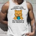 I Dont Like Morning People Or Mornings Or People V2 Unisex Tank Top Gifts for Him