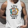 I Really Like Cranky Penguin Ok Unisex Tank Top Gifts for Him