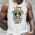 I Really Like Farmer Penguin Ok Unisex Tank Top Gifts for Him