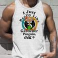 I Really Like Gardener Penguin Ok Unisex Tank Top Gifts for Him