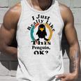 I Really Like This Penguin Ok Unisex Tank Top Gifts for Him