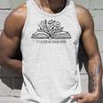 Its A Good Day To Read A Book And Flower Tee For Teacher Unisex Tank Top Gifts for Him