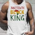 Mens Juneteenth Black King In African Flag Colors For Afro Pride Tank Top Gifts for Him