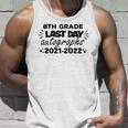 Last Day Autographs For 8Th Grade Kids And Teachers 2022 Education Tank Top Gifts for Him