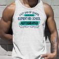Last Day Of School Elementary School Autographs Unisex Tank Top Gifts for Him