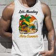 Less Monday More Summer Funny Pineapple Gift Pineapple Lover Unisex Tank Top Gifts for Him