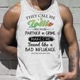 Lollie Grandma Gift They Call Me Lollie Because Partner In Crime Unisex Tank Top Gifts for Him