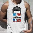 Mens All American Dad 4Th Of July Fathers Day Beard Mens Unisex Tank Top Gifts for Him