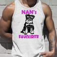 Miniature Schnauzer At Home Nans Favourite Multi Tasking Dog Unisex Tank Top Gifts for Him