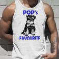 Miniature Schnauzer At Home Pops Favourite Multi Tasking Dog Unisex Tank Top Gifts for Him