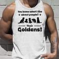 Official Professional Golden Retriever Groomer Unisex Tank Top Gifts for Him