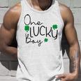 One Lucky Boy Funny St Patrick Day Unisex Tank Top Gifts for Him