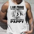 Pappy Grandpa Gift Nothing Beats Being A Pappy Unisex Tank Top Gifts for Him
