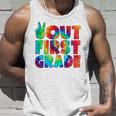 Peace Out First 1St Grade Graduation Last Day Of School Unisex Tank Top Gifts for Him
