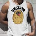 Pugtato Pug Potato Dog Lovers Costume Funny Meme Gifts Unisex Tank Top Gifts for Him