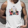 Queens Platinum Jubilee Union Jack Crown The Queen 1952-2022 Queen Crown Tank Top Gifts for Him