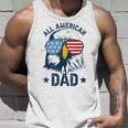 Retro All American Dad 4Th Of July Daddy Eagle Usa Unisex Tank Top Gifts for Him