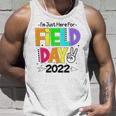 School Field Day Teacher Im Just Here For Field Day 2022 Peace Sign Tank Top Gifts for Him
